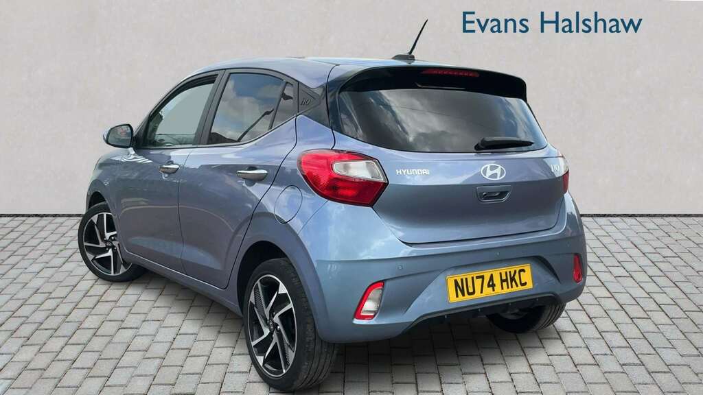 Hyundai I10 1.0 63 Premium Nav 2024 Blue #2