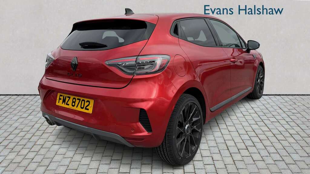 Renault Clio 1.0 Tce 90 Esprit Alpine 2024 FMZ8702 Red #6