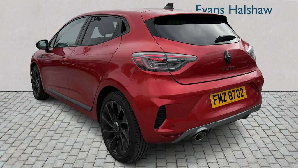 Renault Clio 1.0 Tce 90 Esprit Alpine 2024 FMZ8702 Red #5