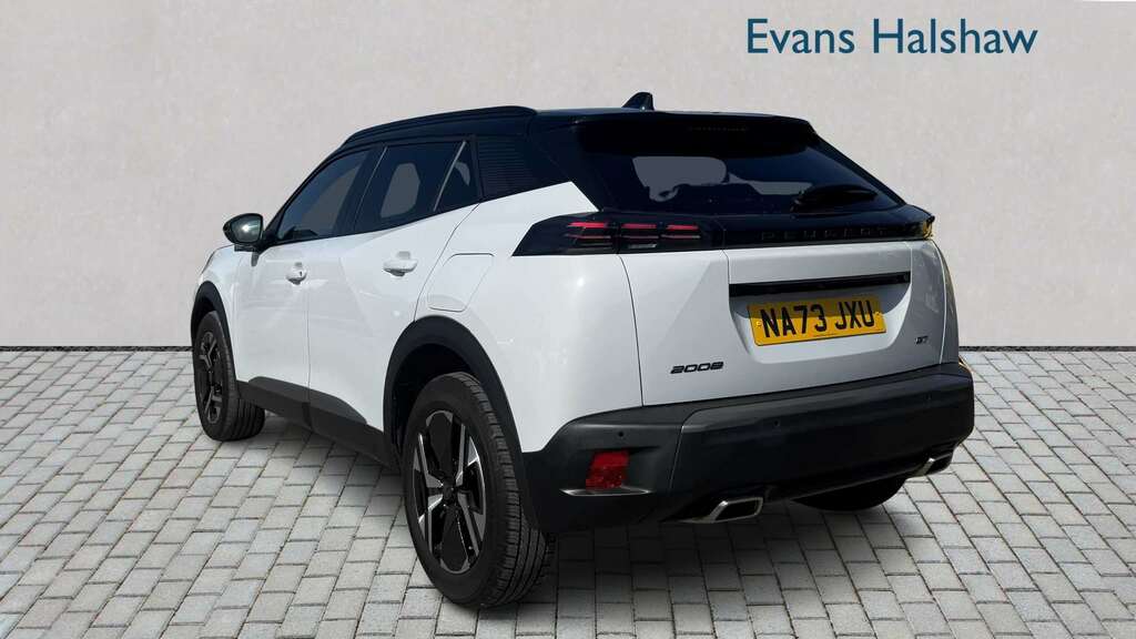 Peugeot 2008 1.2 Puretech 130 Gt Eat8 2023 White #4