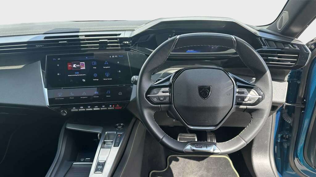 Peugeot 408 1.2 Puretech Gt Eat8 2024 Blue #4