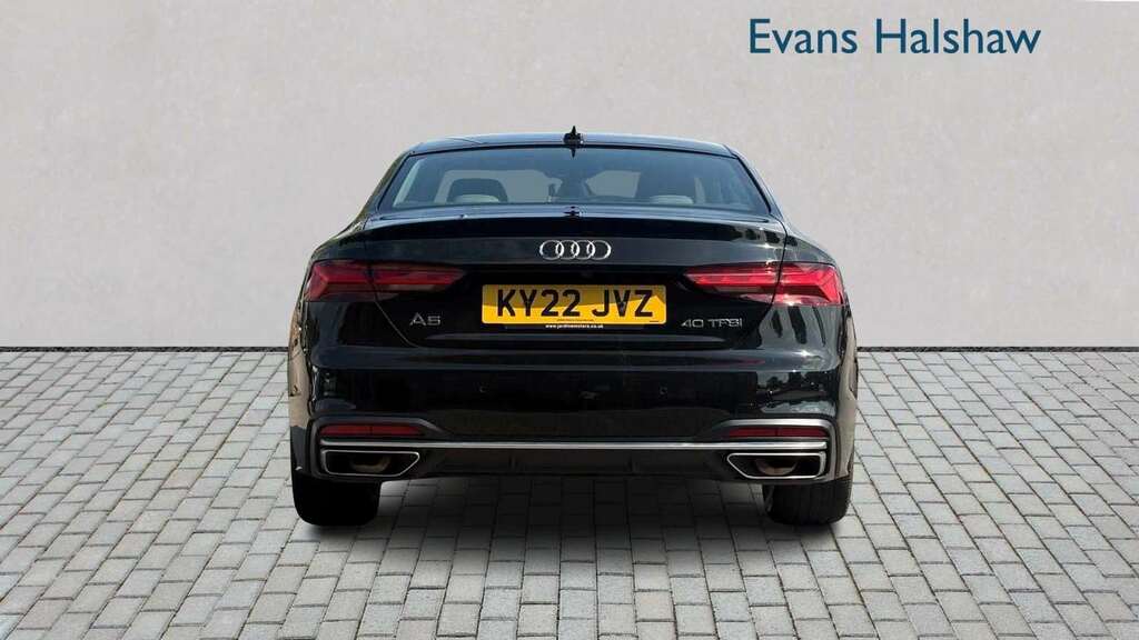 Audi A5 40 Tfsi 204 Sport S Tronic 2022 Black #6