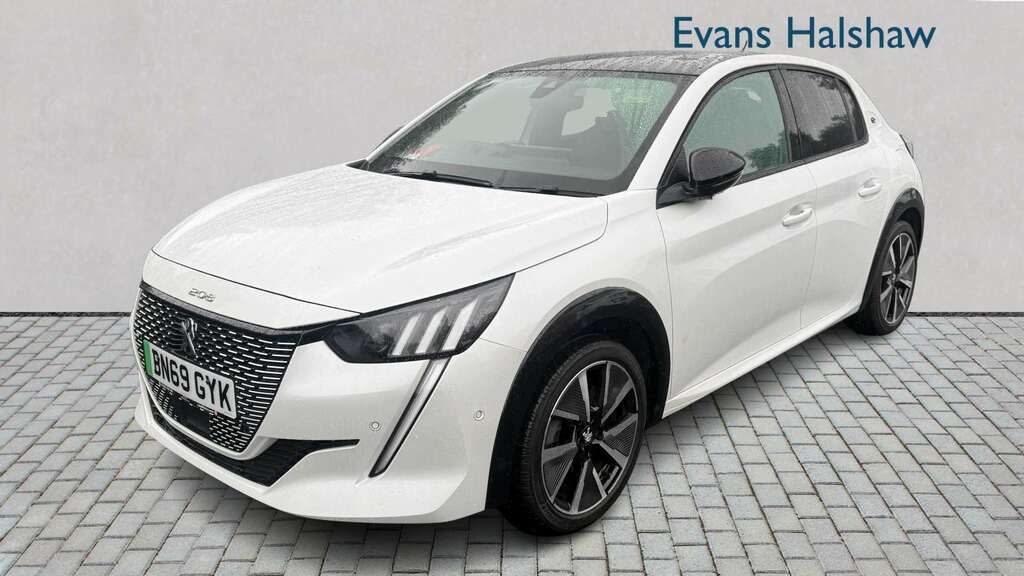 Peugeot e-208 100Kw Gt 50Kwh 2020 White