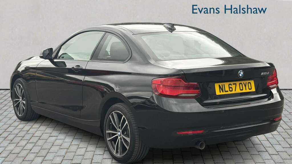 BMW 2 Series 218D Sport Nav 2017 Black