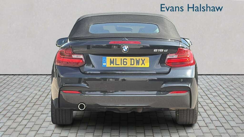 BMW 2 Series 218D 150 M Sport Nav 2016 Black #5
