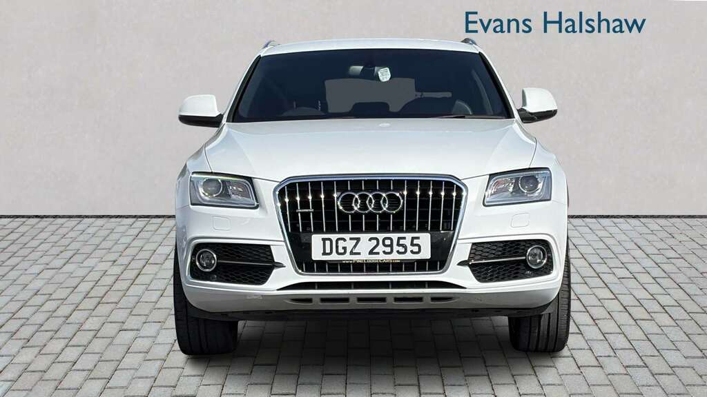 Audi Q5 2.0 Tdi 190 Quattro S Line Plus S Tronic 201 White #4