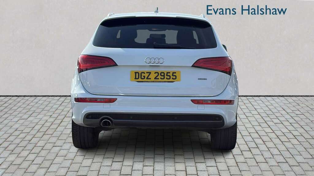Audi Q5 2.0 Tdi 190 Quattro S Line Plus S Tronic 201 White #5