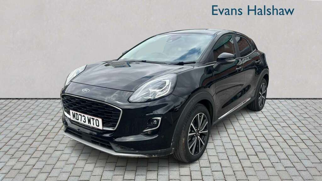 Ford Puma 1.0 Ecoboost Hybrid Mhev Titanium Dct 2024 Black