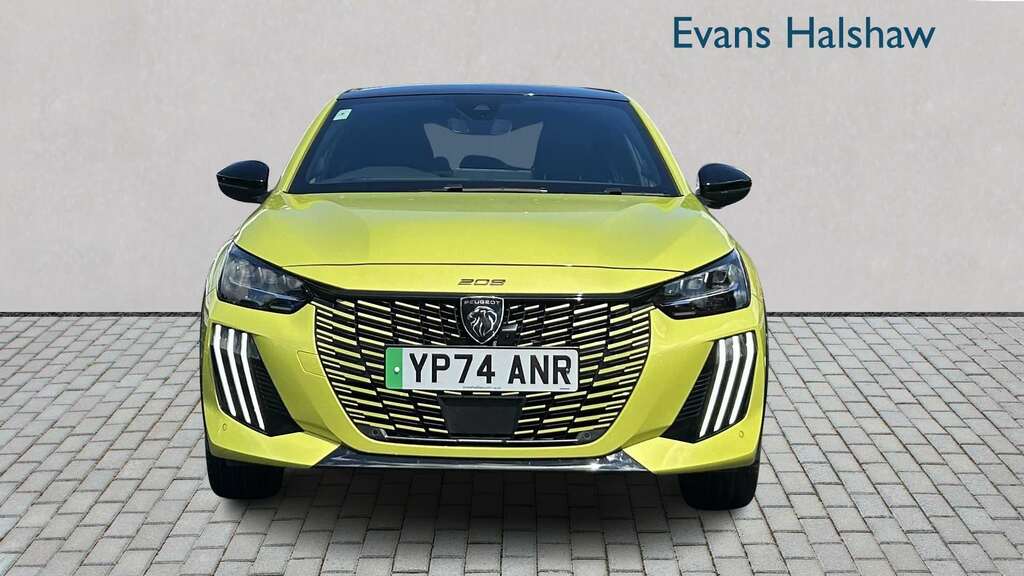 Peugeot e-208 115Kw Gt 51Kwh 2025 Yellow #3