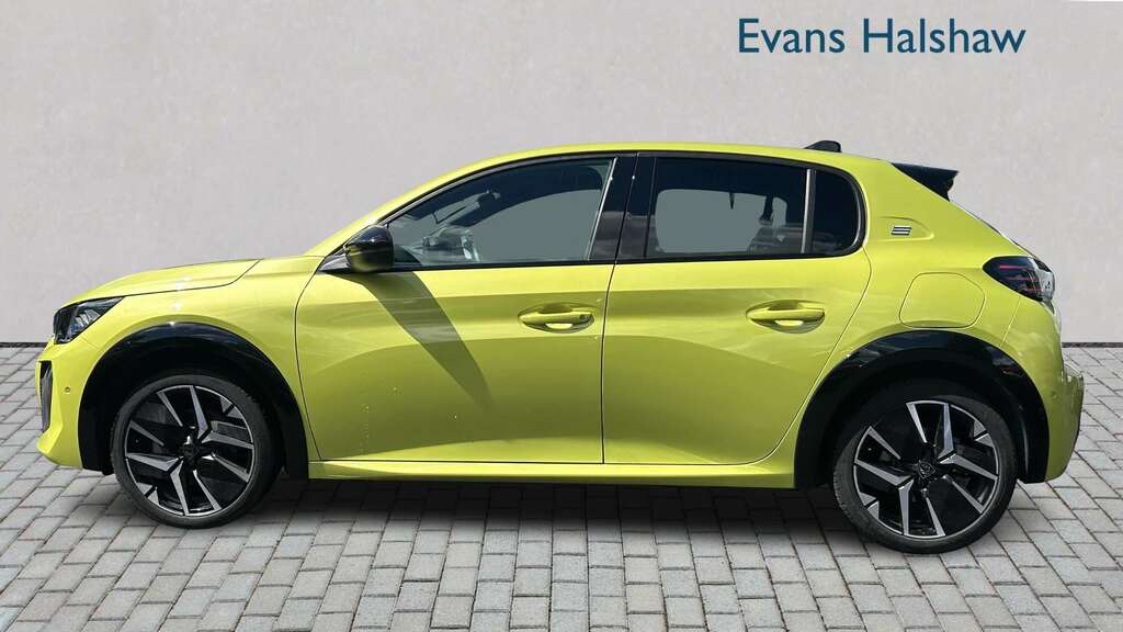 Peugeot e-208 115Kw Gt 51Kwh 2025 Yellow #2