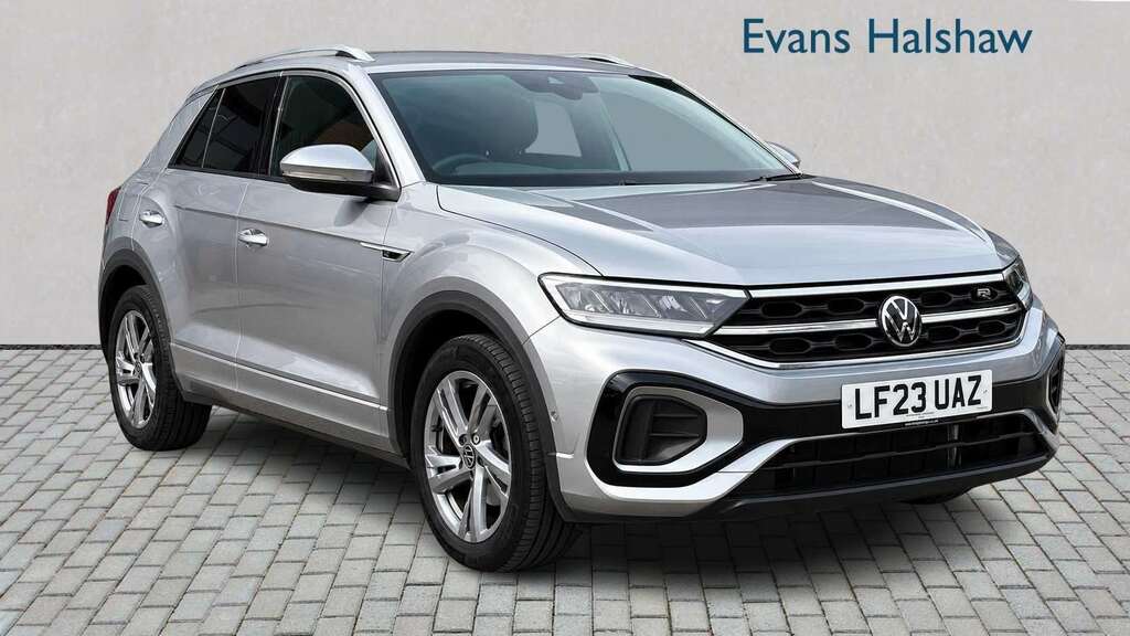 Volkswagen T-Roc 1.5 Tsi R-line Dsg 2023 LF23UAZ Silver