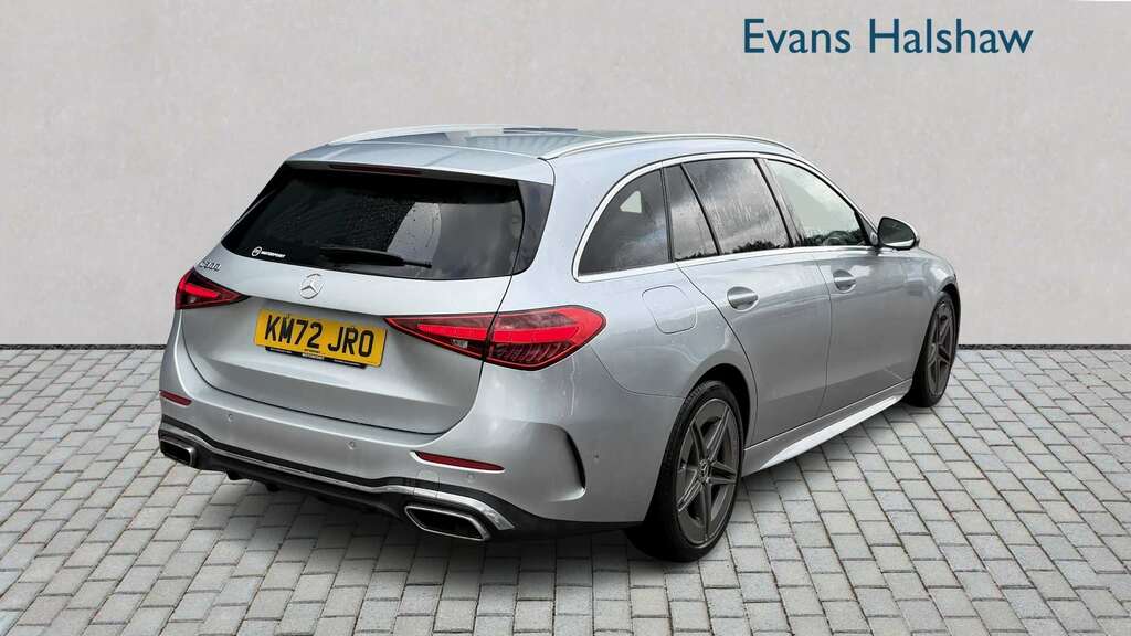 Mercedes-Benz C Class Estate Black #3