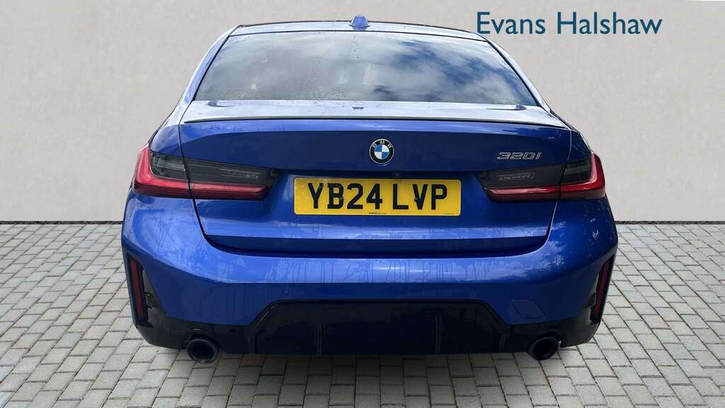 BMW 3 Series 320I M Sport Step 2024 YB24LVP Blue #2