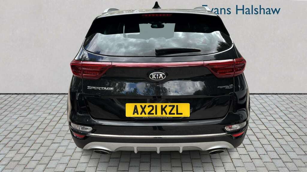 Kia Sportage 1.6T Gdi Gt-line S Dct Awd 2021 Black #2