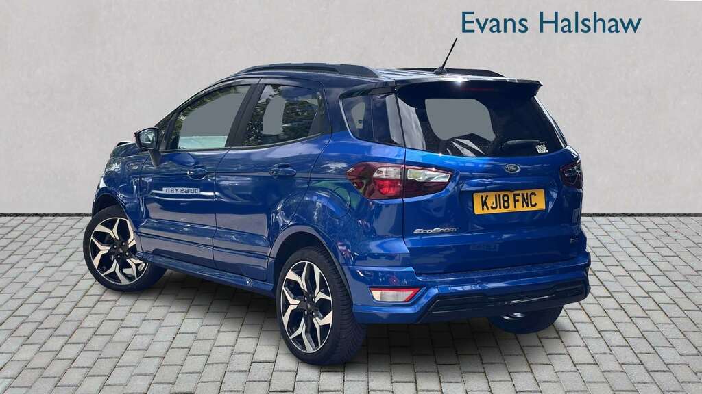 Ford Ecosport 1.0 Ecoboost 140 St-line 2018 KJ18FNC Blue