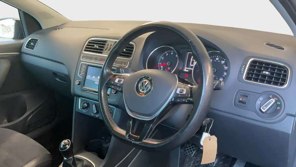 Volkswagen Polo Hatchback White #5
