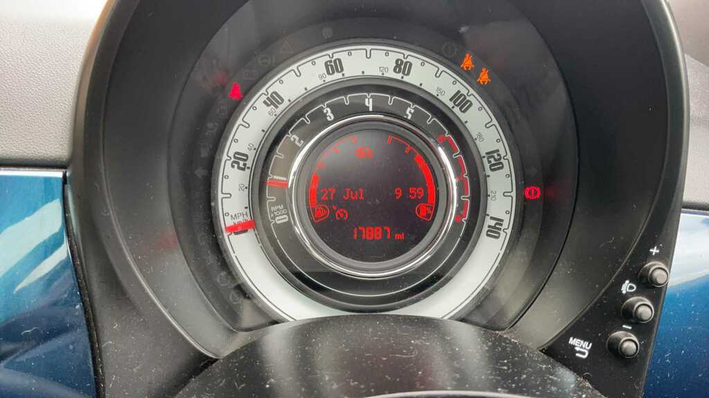 Fiat 500 500 Top Mhev White #9