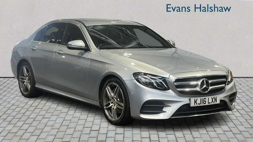 Mercedes-Benz E Class E220d Amg Line 9G-tronic 2016 Silver