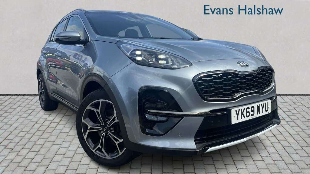 Kia Sportage 1.6 Crdi 48V Isg Gt-line Dct 2019 Silver