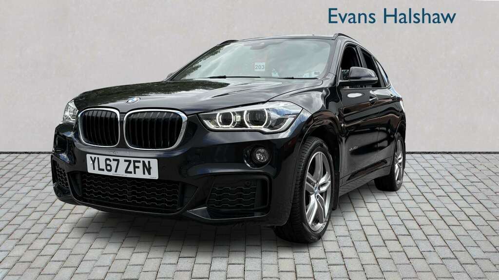 BMW X1 Xdrive 20D M Sport Step 2018 Black #3