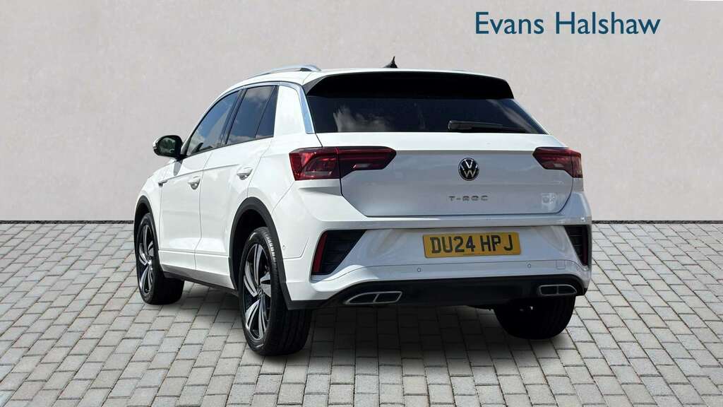 Volkswagen T-Roc 1.5 Tsi R-line Dsg 2024 White #2