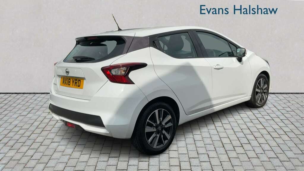 Nissan Micra 1.0 Acenta Limited Edition 2018 White #2