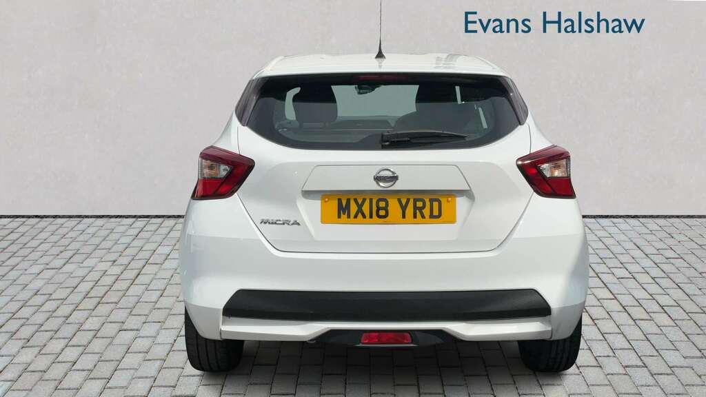 Nissan Micra 1.0 Acenta Limited Edition 2018 White #4