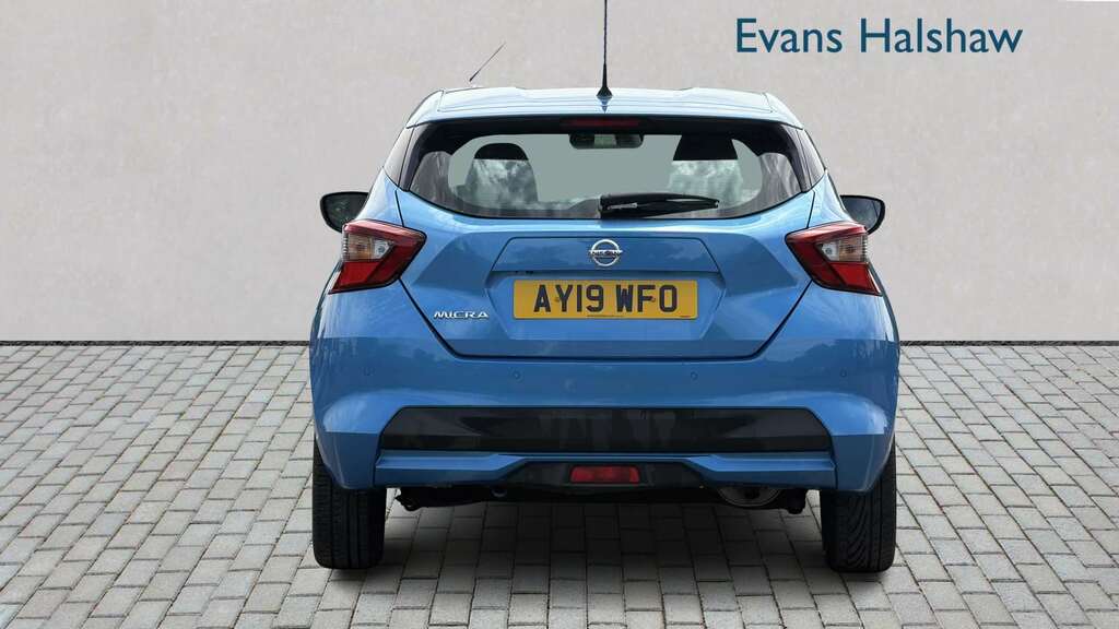 Nissan Micra 1.0 Ig 71 Acenta 2019 Blue #5