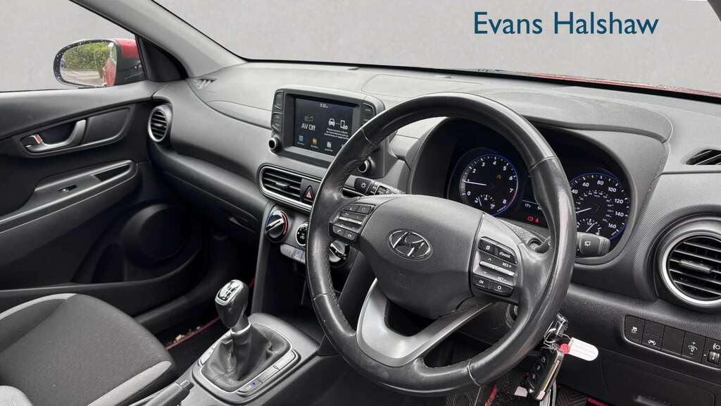 Hyundai Kona 1.0T Gdi Blue Drive Se 2019 Red