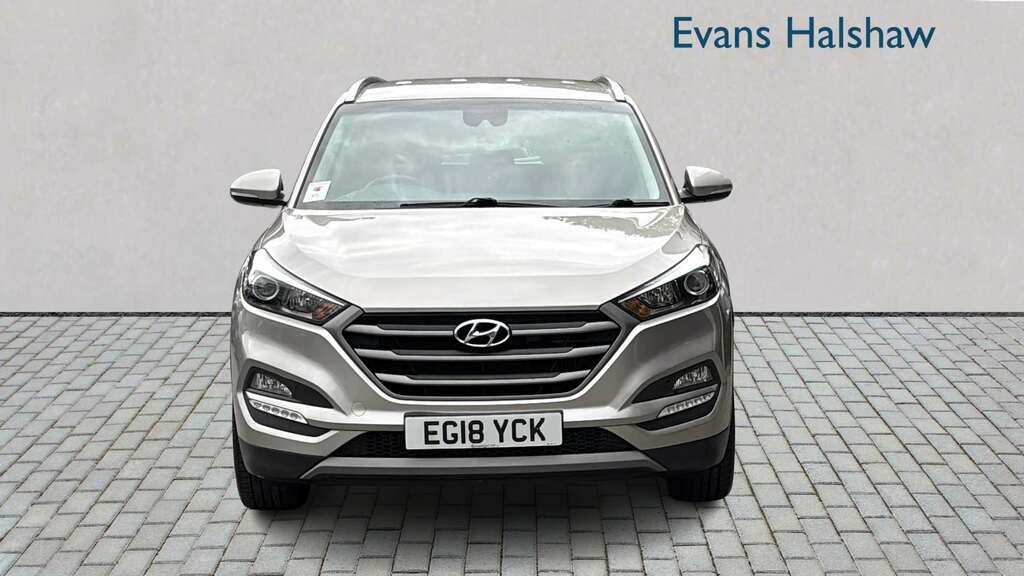 Hyundai Tucson 1.7 Crdi Blue Drive Se Nav 2Wd Dct 2018 White #4