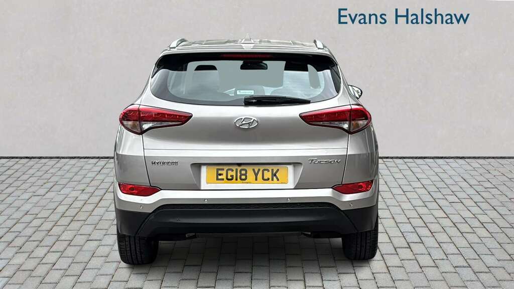 Hyundai Tucson 1.7 Crdi Blue Drive Se Nav 2Wd Dct 2018 White #3