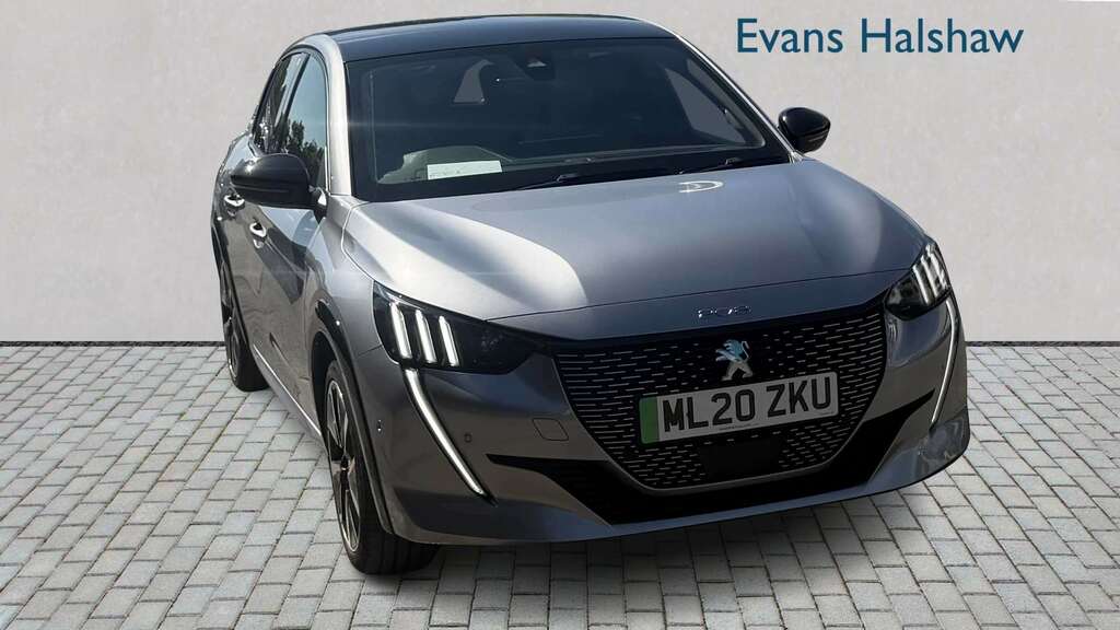 Peugeot e-208 100Kw Gt 50Kwh 2020 Grey