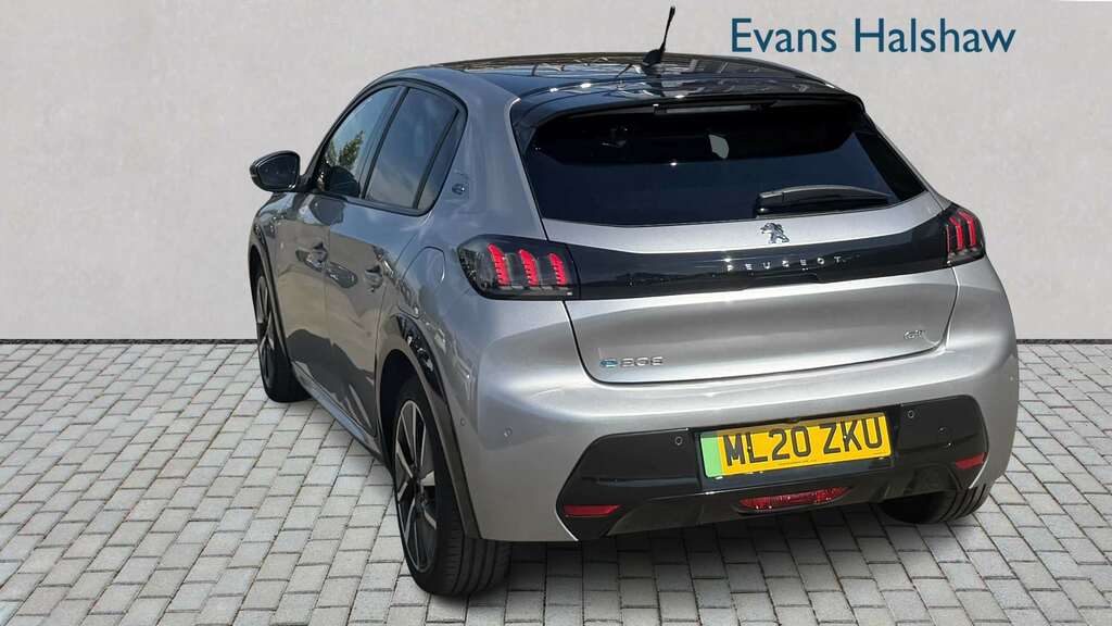 Peugeot e-208 100Kw Gt 50Kwh 2020 Grey #4