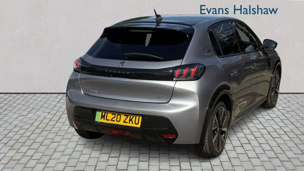 Peugeot e-208 100Kw Gt 50Kwh 2020 Grey #3