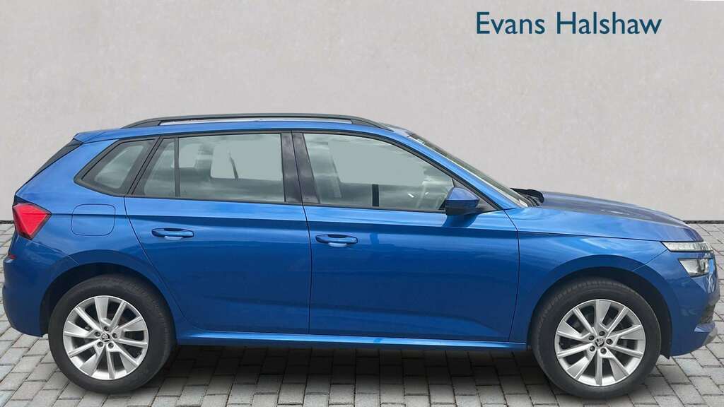 Skoda Kamiq 1.0 Tsi 95 Se 2022 Blue #4