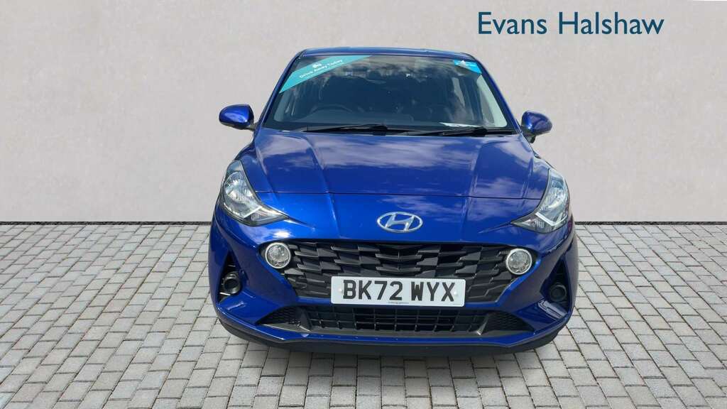 Hyundai I10 1.0 Mpi Se Connect 2022 Blue #3