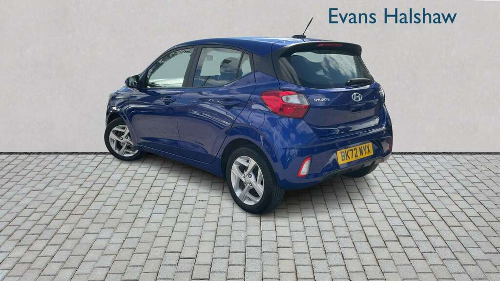 Hyundai I10 1.0 Mpi Se Connect 2022 Blue #2