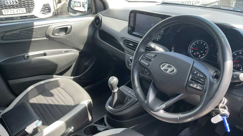Hyundai I10 1.0 Mpi Se Connect 2022 Blue #6