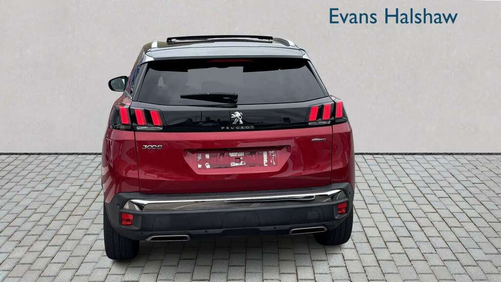 Peugeot 3008 1.5 Bluehdi Gt Line Premium 2019 Red #4