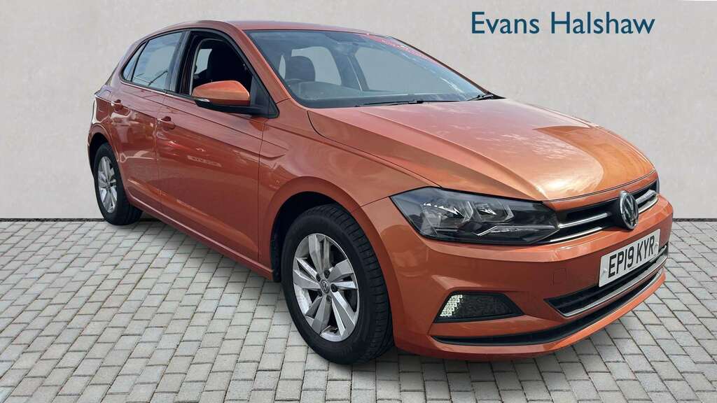 Volkswagen Polo 1.0 Evo Se 2019 Orange