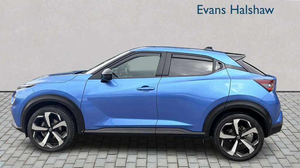 Nissan Juke 1.0 Dig-t Tekna Dct 2020 SK70YYA Blue #3