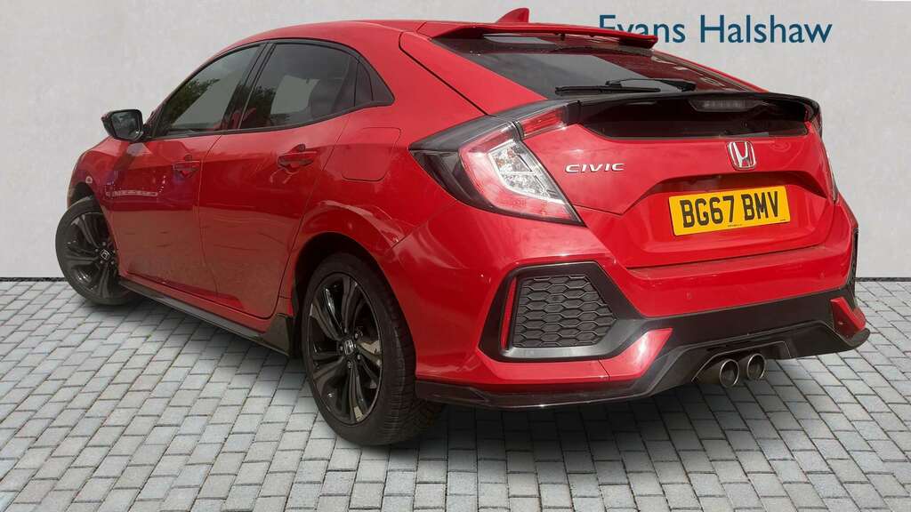 Honda Civic 1.5 Vtec Turbo Sport Cvt 2017 Red