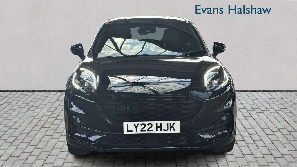Ford Puma 1.0 Ecoboost Hybrid Mhev St-line X Dct 2022 LY22HJK Black #3