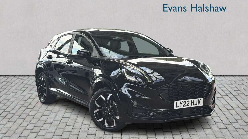 Ford Puma 1.0 Ecoboost Hybrid Mhev St-line X Dct 2022 Black