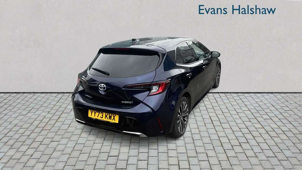Toyota Corolla 1.8 Hybrid Design Cvt 2023 YY73KWX Blue #3