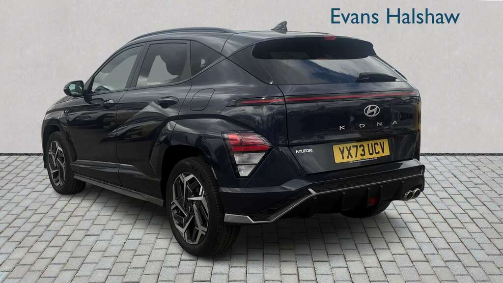 Hyundai Kona 1.0T N Line 2023 Blue #5