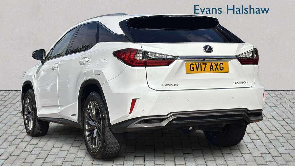 Lexus RX 450H 3.5 F-sport Cvt 2017 White #2