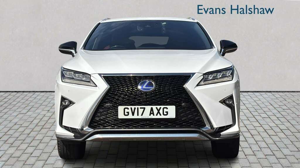 Lexus RX 450H 3.5 F-sport Cvt 2017 White #4