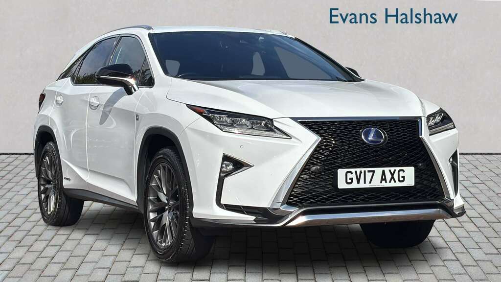 Lexus RX 450H 3.5 F-sport Cvt 2017 White