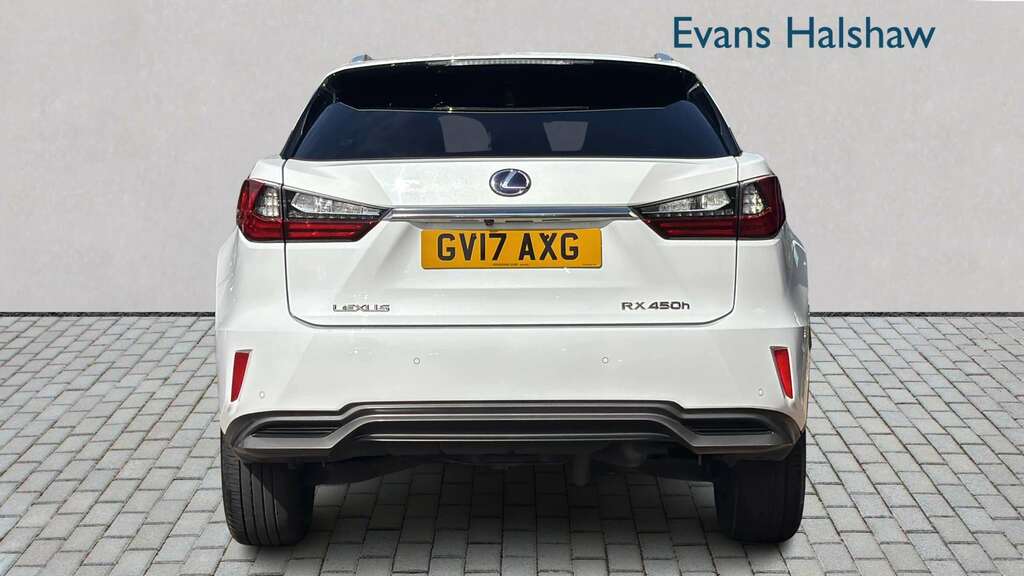 Lexus RX 450H 3.5 F-sport Cvt 2017 White #5